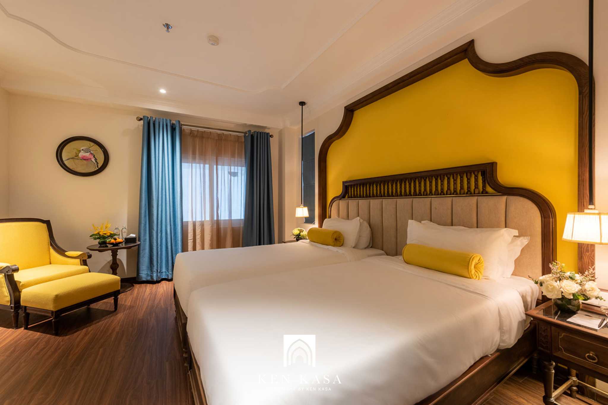 Không gian phòng Deluxe tại Hanoi Tirant Hotel